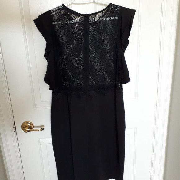 Nice Forever, Flutter Sleeve Dress - Picture 3 of 5